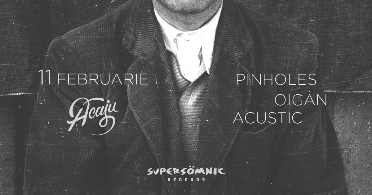 Pinholes & Oigăn – Acustic live